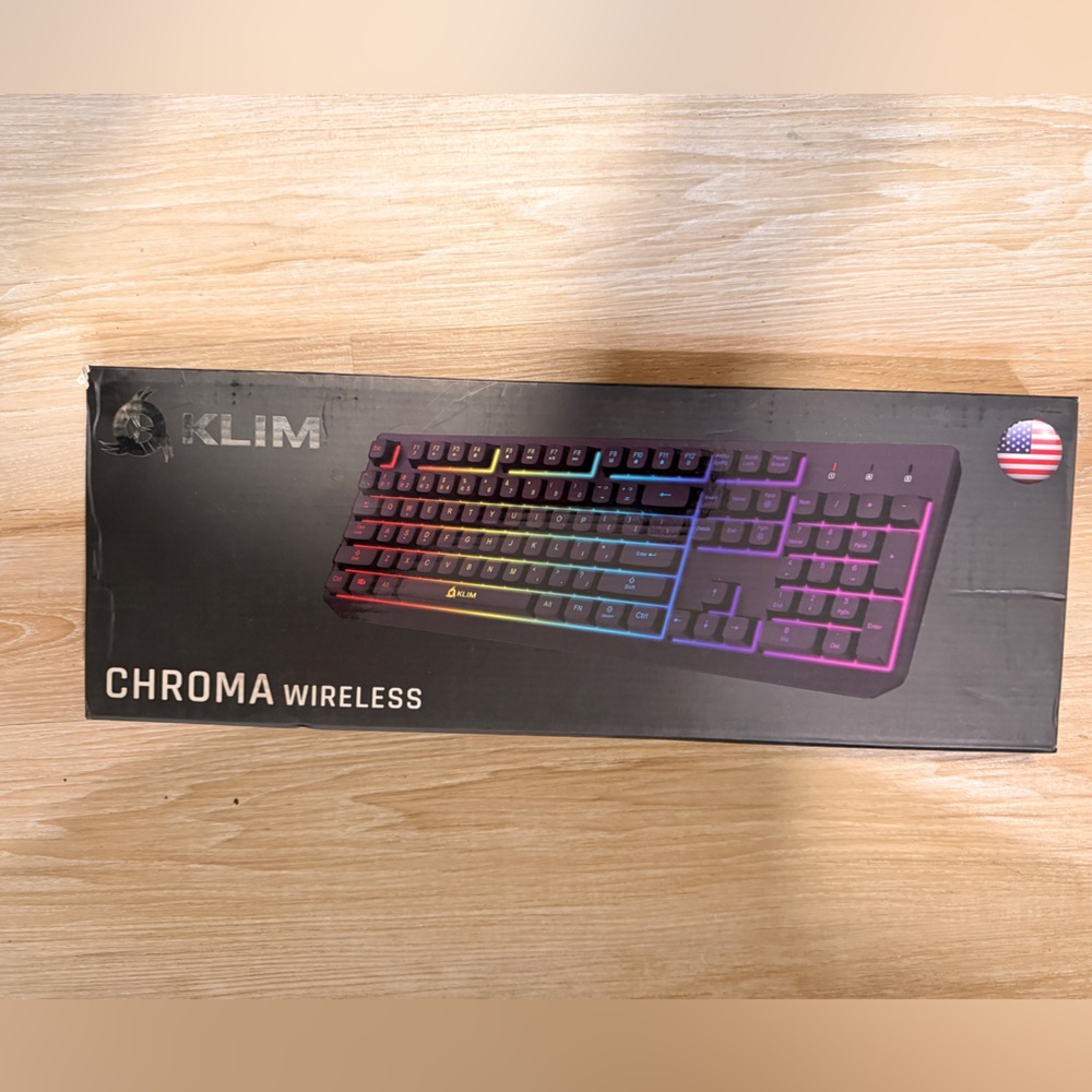 KLIM Chroma Wireless RGB Keyboard